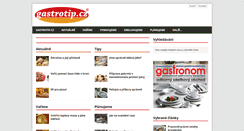Desktop Screenshot of gastrotip.cz