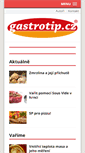 Mobile Screenshot of gastrotip.cz